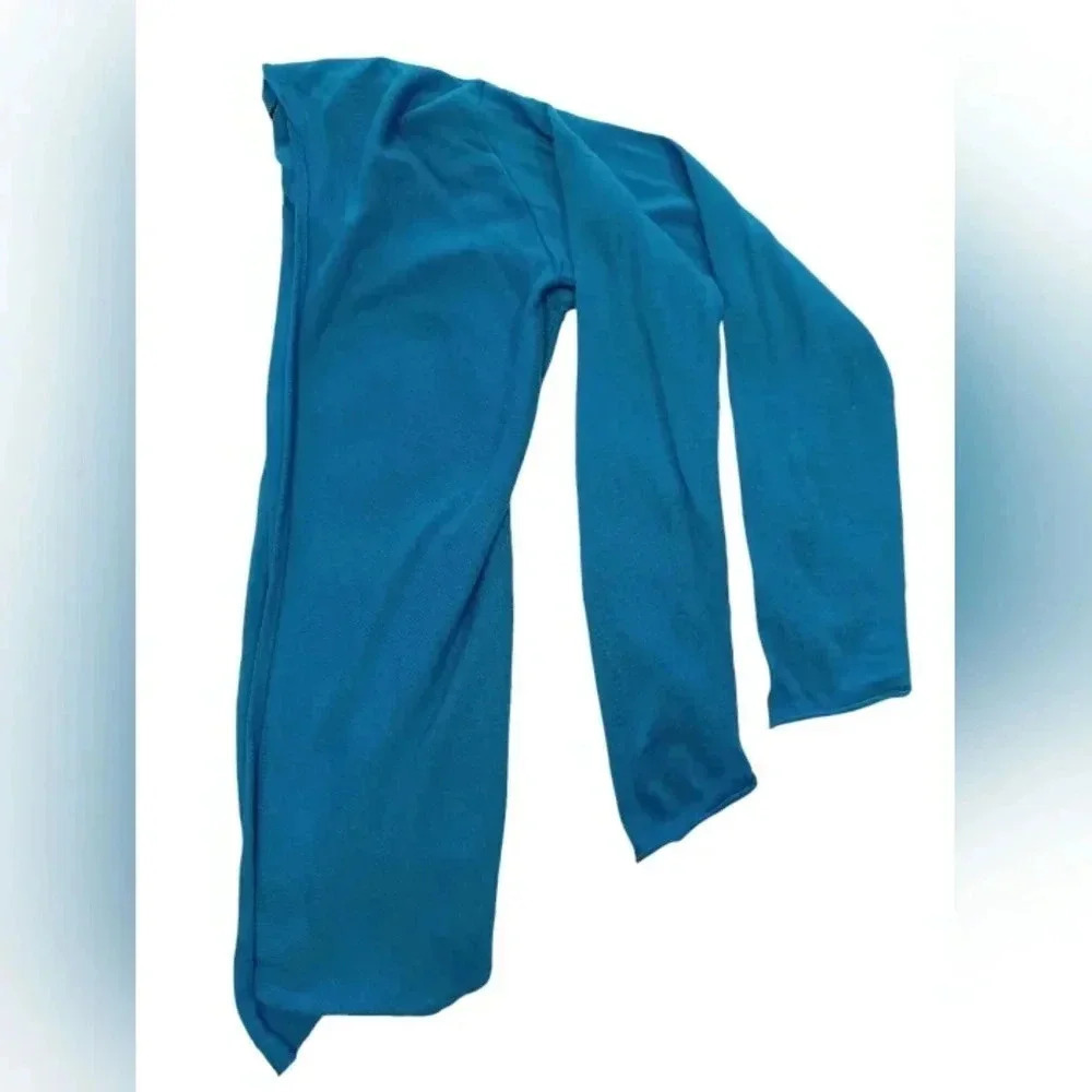 Nic+Zoe LS Open Teal Blue Cardigan Size Small - Picture 5 of 9
